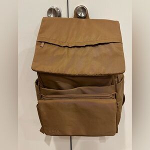 BEIS ultimate diaper bag in camel